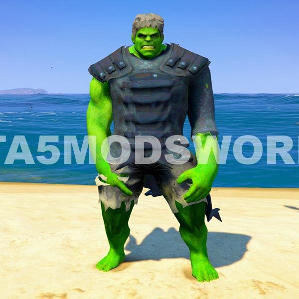 Upgrading Hulk in Warrior 2 GTA 5 Mods