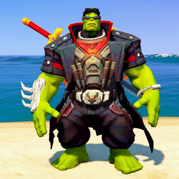 Upgrading Hulk in Warrior 4 GTA 5 Mods