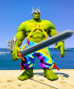 Upgrading Hulk in Warrior 5 GTA 5 Mods