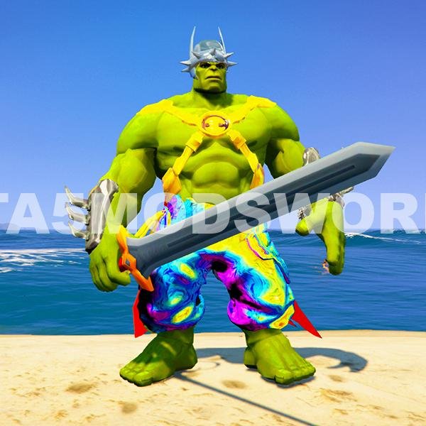 Upgrading Hulk in Warrior 5 GTA 5 Mods