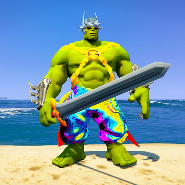 Upgrading Hulk in Warrior 5 GTA 5 Mods
