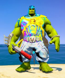 Upgrading Hulk in Warrior 6 GTA 5 Mods