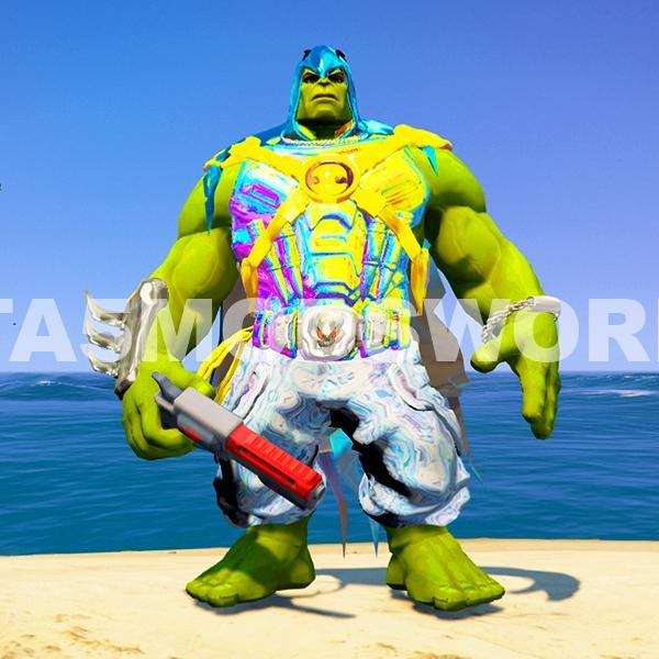 Upgrading Hulk in Warrior 6 GTA 5 Mods