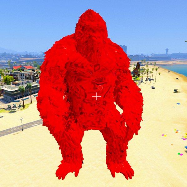 CRYSTAL King Kong GTA 5 MODS