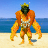 Gorilla King Kong Upgrading in Gold 4 GTA 5 Mods