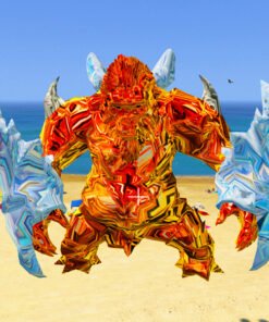 Gorilla King Kong Upgrading in Gold 5 Big GTA 5 Mods