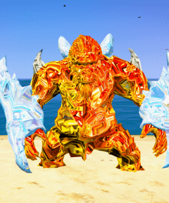 Gorilla King Kong Upgrading in Gold 5 GTA 5 Mods