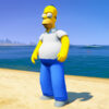 Homer Simpson Fortnite GTA 5 Mods