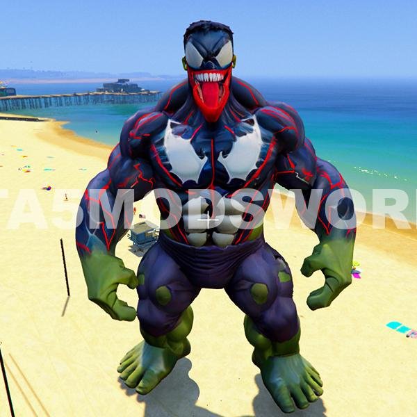 Hulk Venom Final Updrading GTA 5 Mods