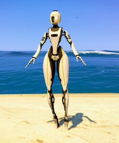 Human Girl Robo GTA 5 Mods