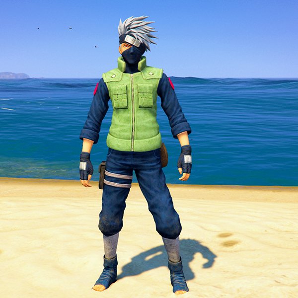 Kakashi Hatake GTA 5 MODS