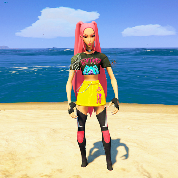 Mira kpop demon hunters GTA 5 MODS