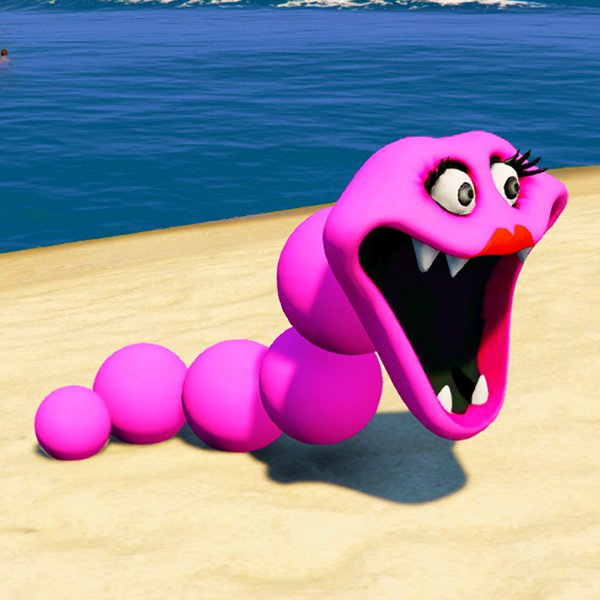 ROBLOX HUNGRY WORM 4 GTA 5 Mods