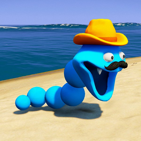 ROBLOX HUNGRY WORM 5 GTA 5 Mods