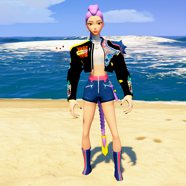 Rumi kpop demon hunters GTA 5 MODS