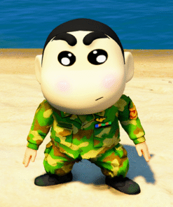 Shinchan Commando GTA 5 Mods