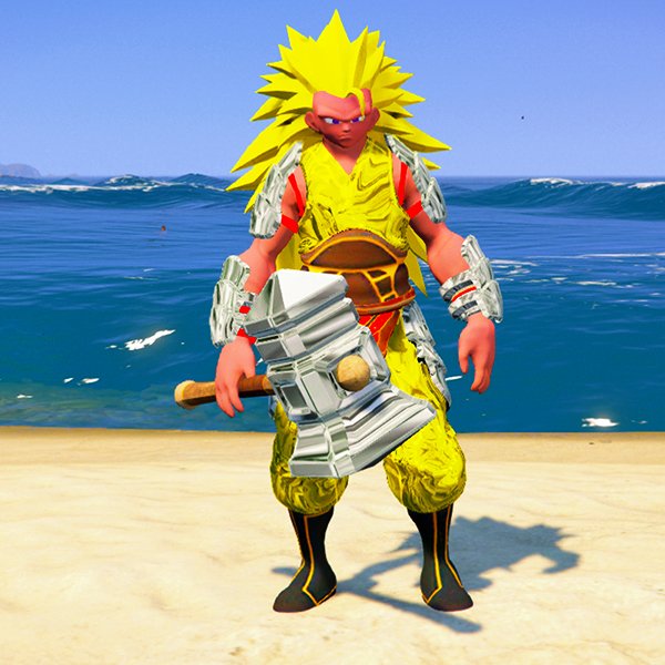 Upgraded Goku 4 GTA 5 Mods