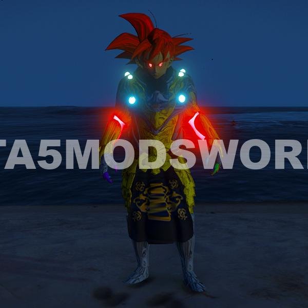 Upgraded Goku 5 GTA 5 Mods