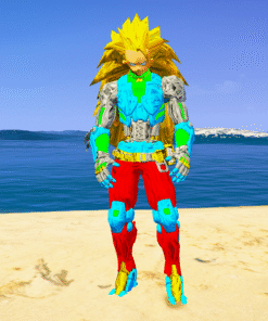 Upgraded Goku 6 GTA 5 Mods