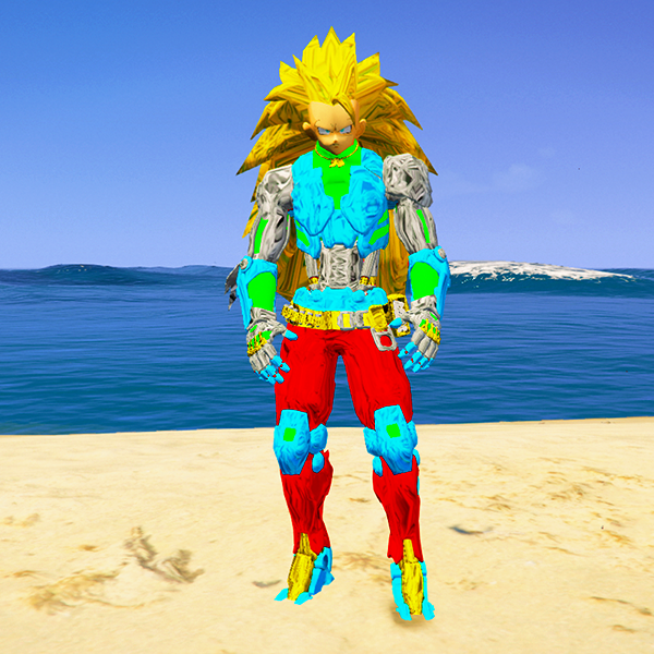 Upgraded Goku 6 GTA 5 Mods