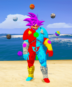 Upgraded Goku 7 GTA 5 Mods