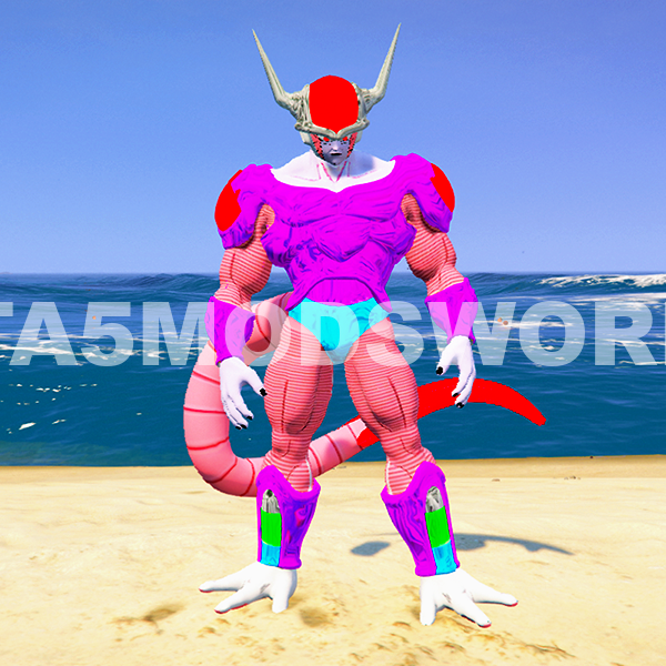 Upgrading Frieza 3 GTA 5 Mods