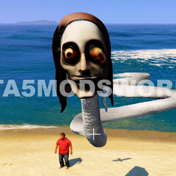 Whispering Wyrm Snake GTA 5 MODS
