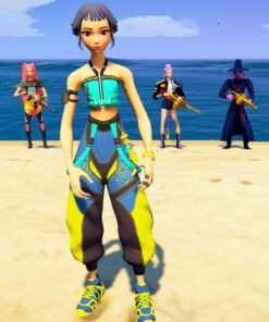 Zoey kpop demon hunters GTA 5 MODS