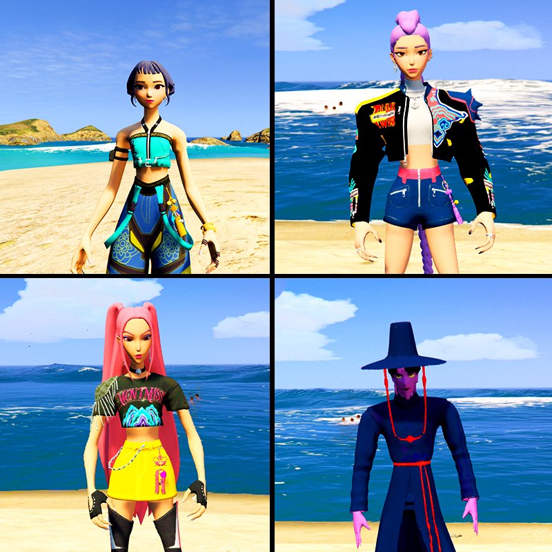 Demon Hunters GTA 5 MODS( Pack of 4 Mods)