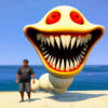 ROBLOX HUNGRY WORM BIG 3 GTA 5 Mods