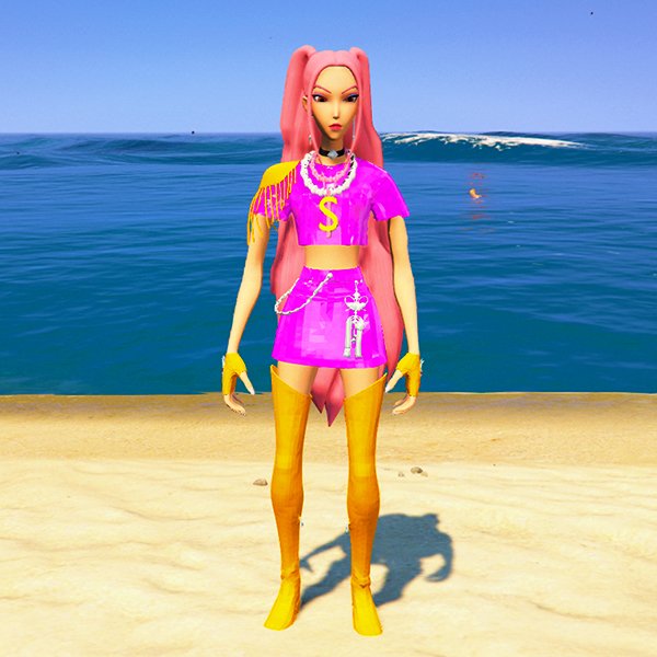 Rich Mira KPop Demon Hunter GTA 5 Mods