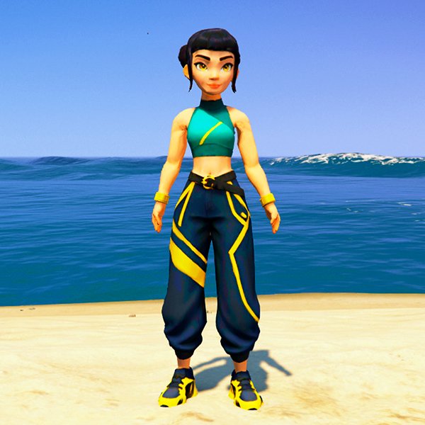 Zoey KPop Demon Hunter GTA 5 Mods