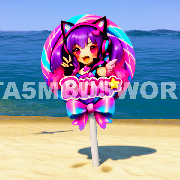 Candy Rumi KPop Demon Hunters GTA 5 PROPS