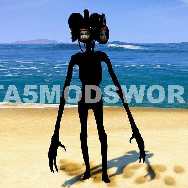 Dark Siren Head GTA 5 Mods