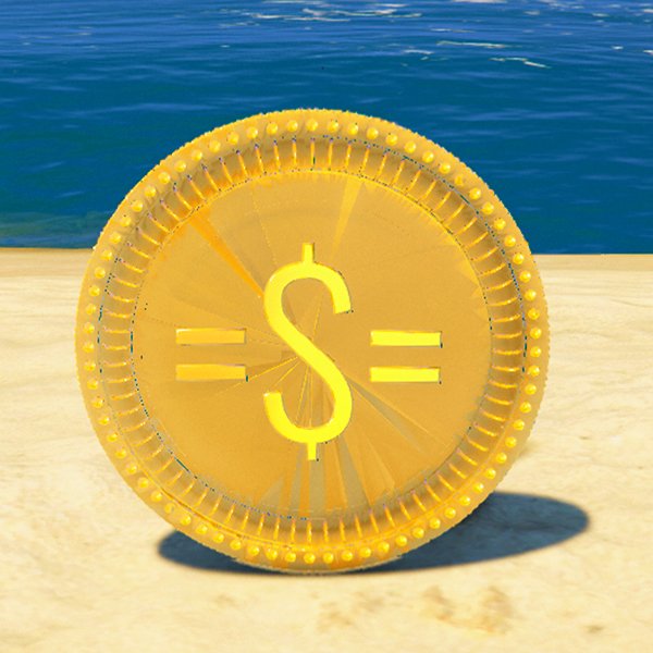 Dollar Coin GTA 5 PROPS