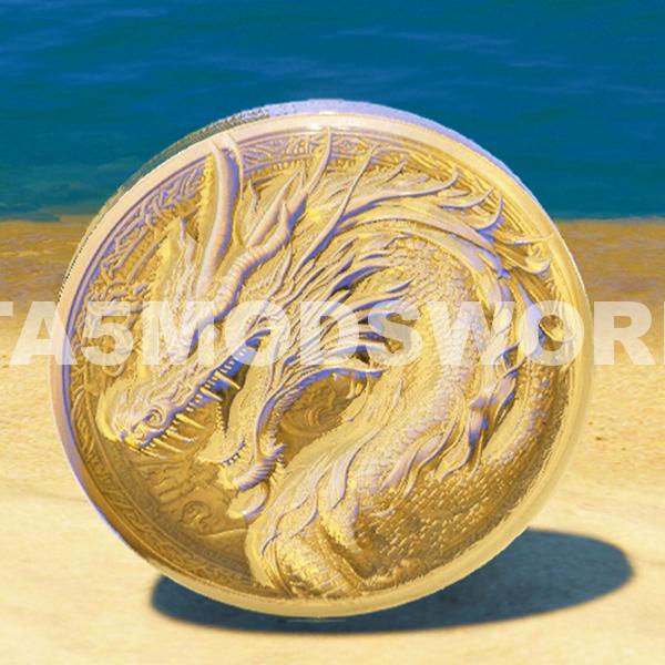 Dragon Coin GTA 5 PROPS