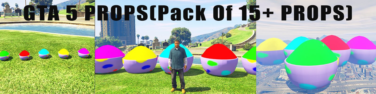 GTA 5 PROPS(Pack Of 15+ PROPS)