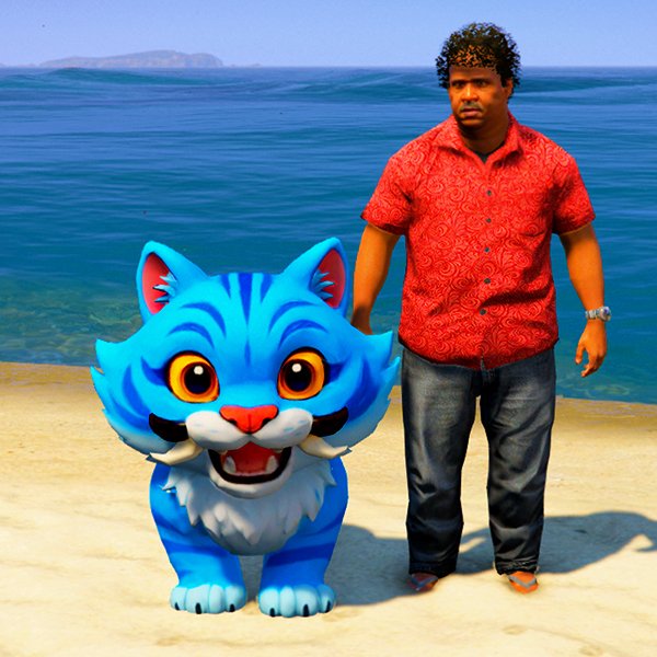 KPop Demon Hunters Cat GTA 5 Mods