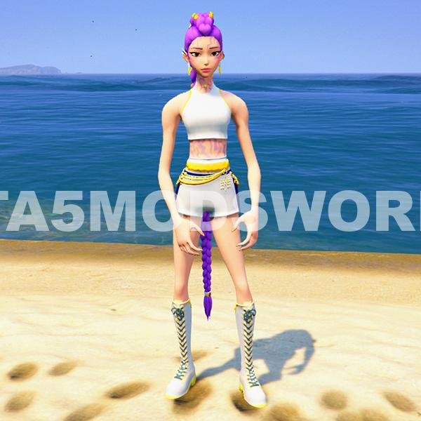 Rumi KPop Demon Hunters GTA 5 Mods