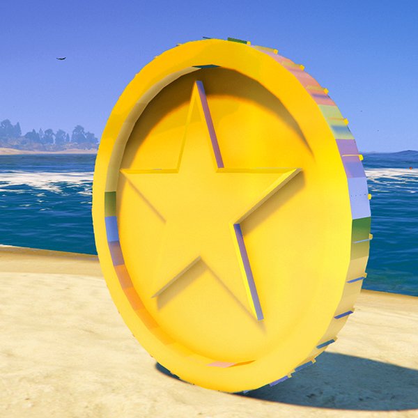 Star Coin GTA 5 PROPS