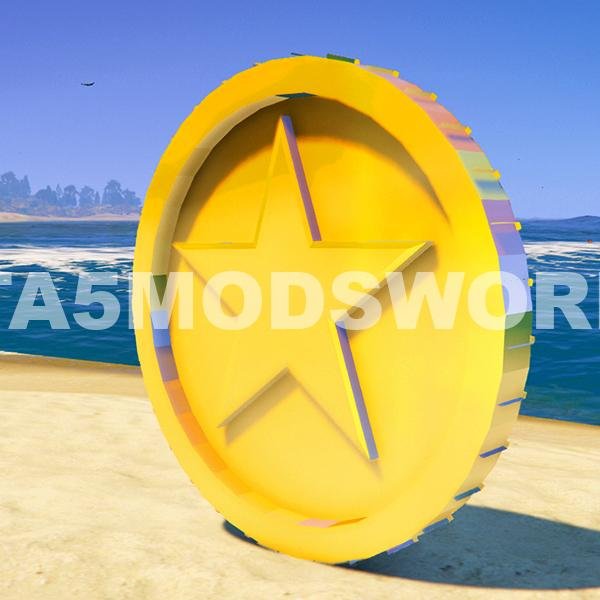 Star Coin GTA 5 PROPS