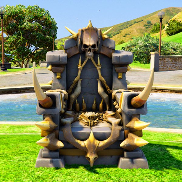 Throne 2 GTA 5 PROPS