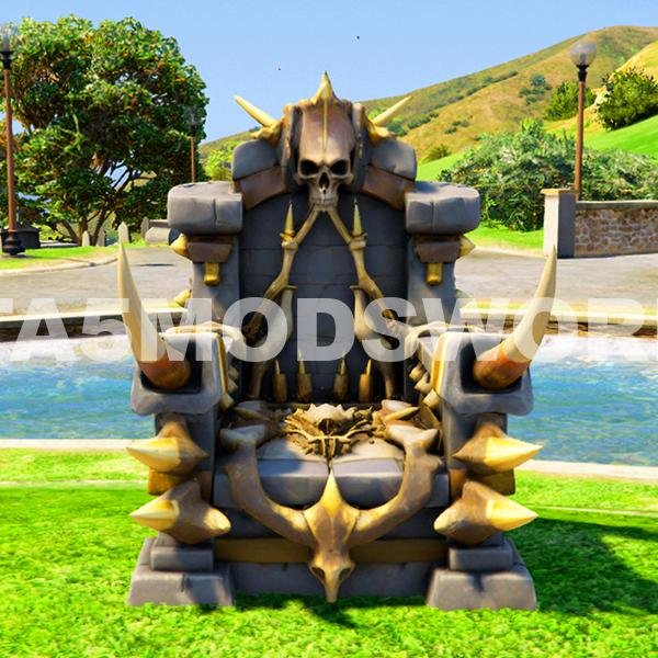 Throne 2 GTA 5 PROPS