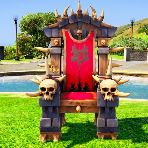 Throne 3 GTA 5 PROPS