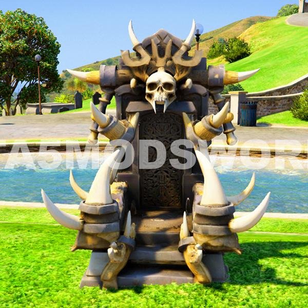 Throne 6 GTA 5 PROPS