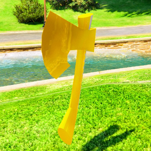 Gold Axe GTA 5 PROPS