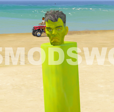 The Hulk Stick GTA 5 Mods