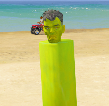 The Hulk Stick GTA 5 Mods