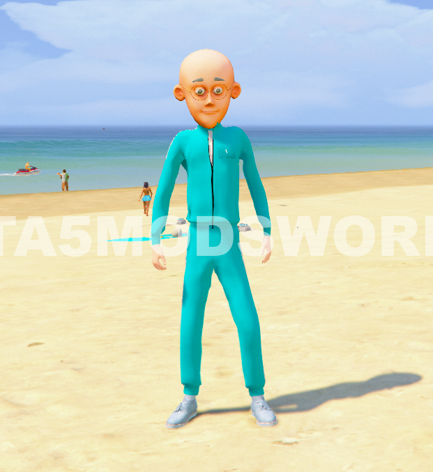 Patlu Squid Game Dress GTA 5 Mods