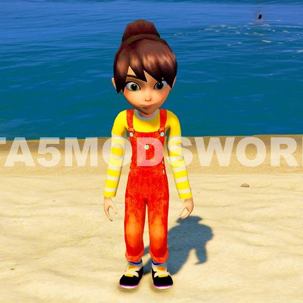 Scary Teacher Girl GTA 5 Mods